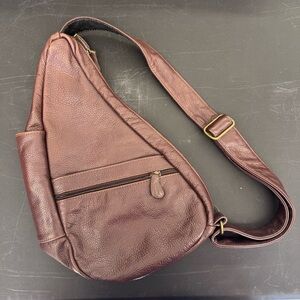 Ameribag Dark Brown Leather Shoulder Bag